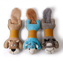 Long Plush Squeaky Chew Toy for Dogs