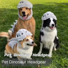 Dinosaur Skeleton Halloween Pet Hood