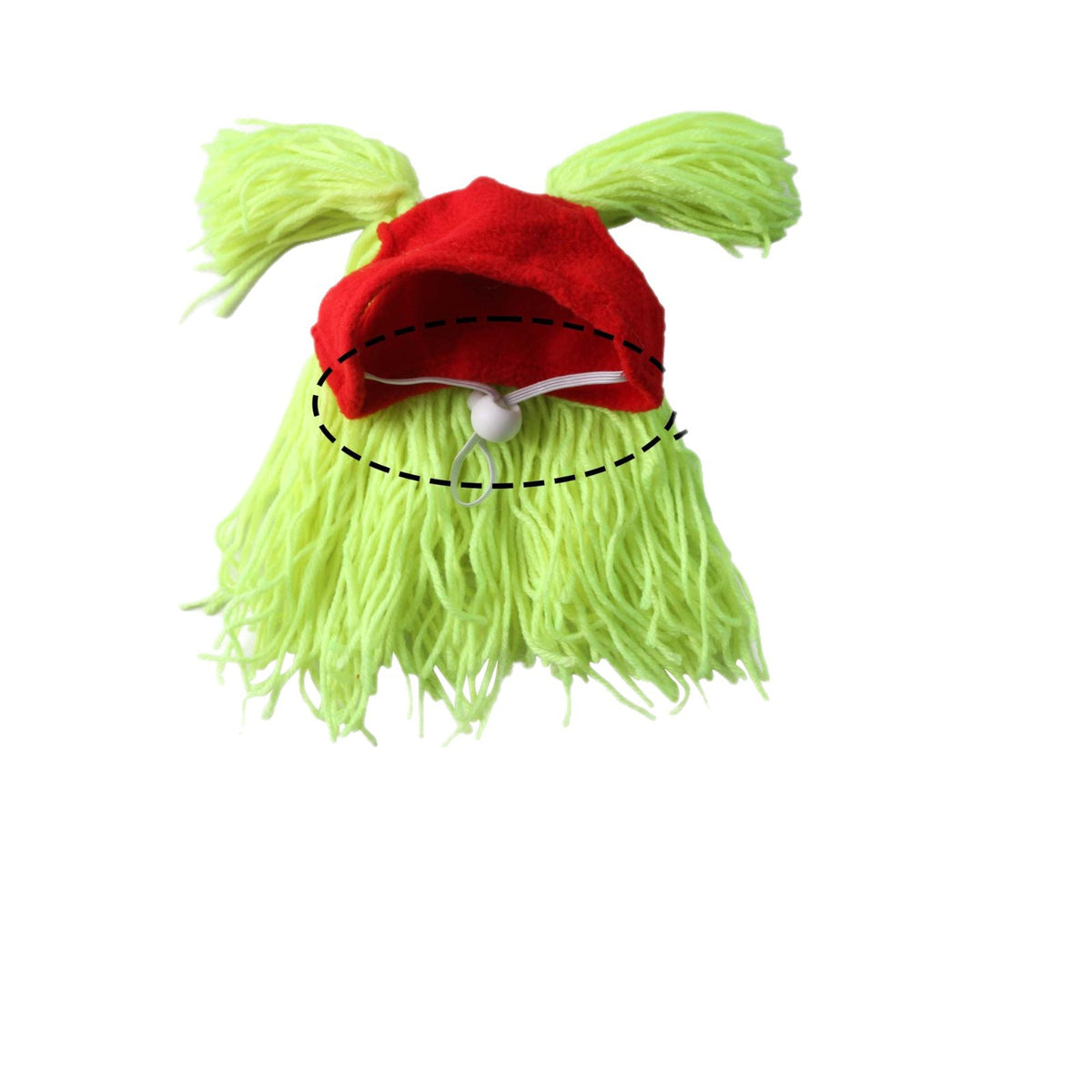 Braided Pigtail Knit Pet Hat