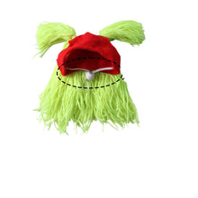 Braided Pigtail Knit Pet Hat