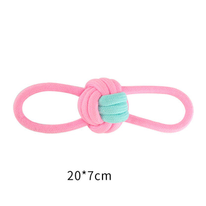 Cotton Knot Rope Dog Toy Set