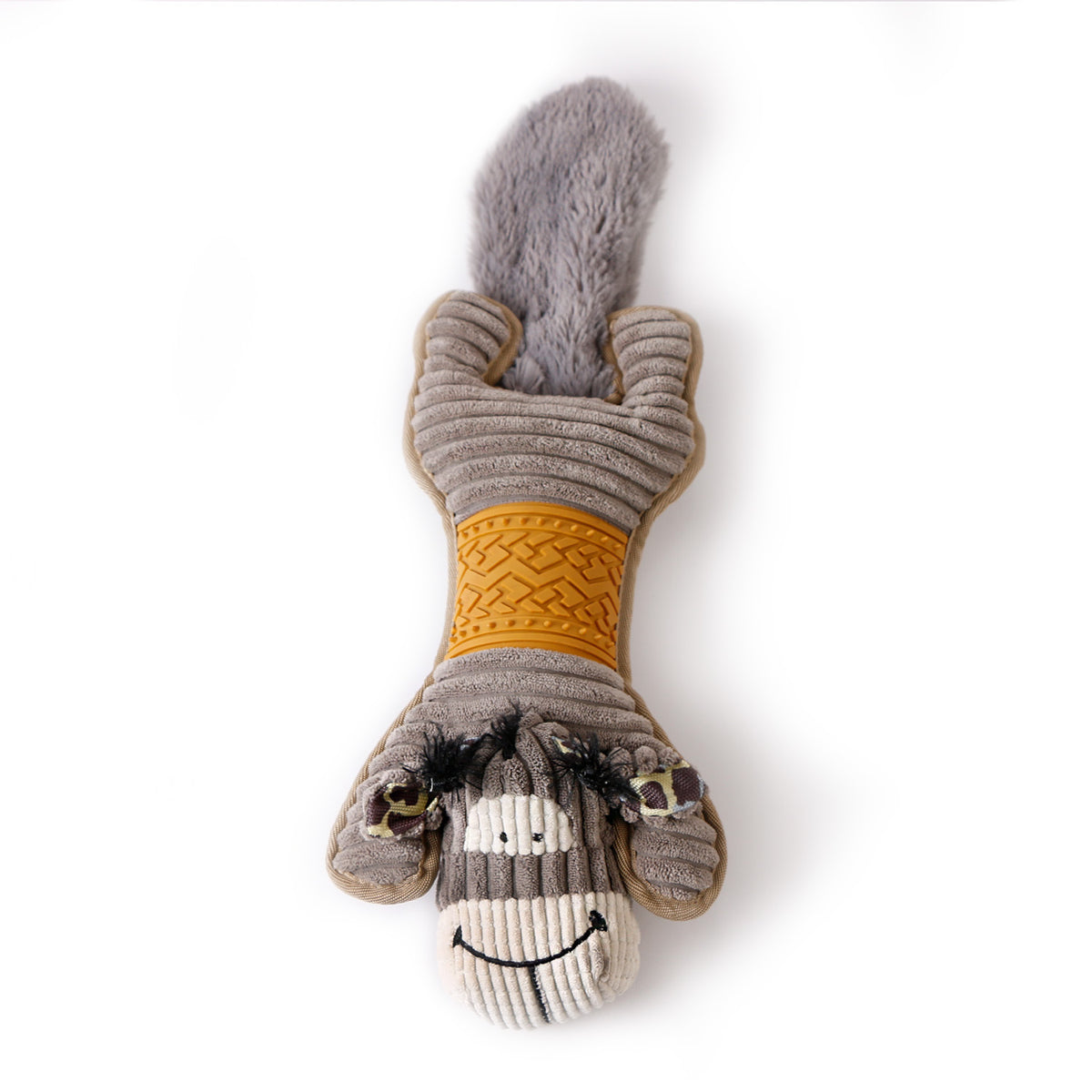 Long Plush Squeaky Chew Toy for Dogs