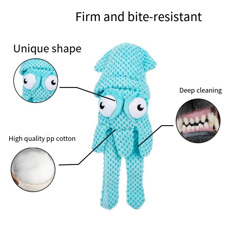 Plush Squeaky Chew Toy for Dogs
