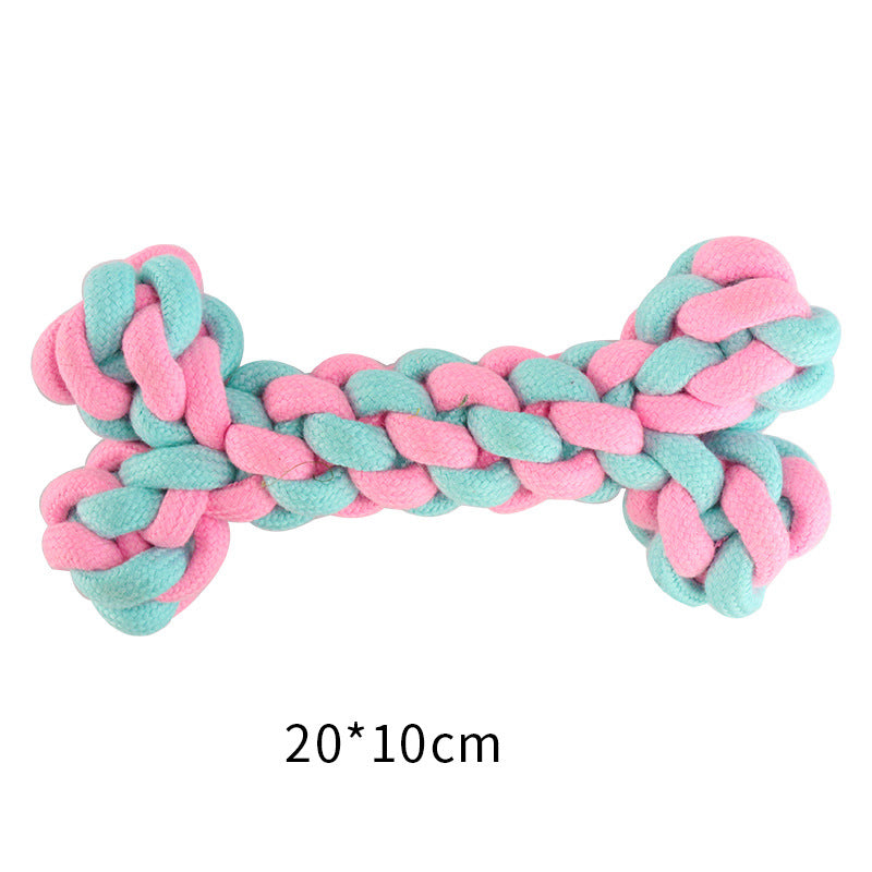 Cotton Knot Rope Dog Toy Set