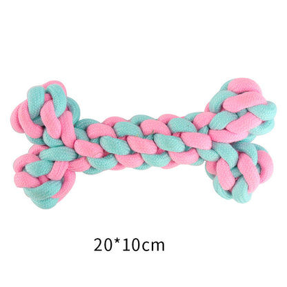 Cotton Knot Rope Dog Toy Set