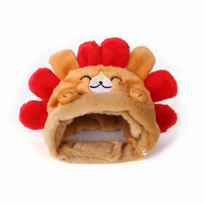 Hedgehog Pattern Windproof Pet Head Cover
