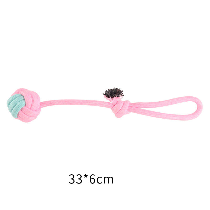 Cotton Knot Rope Dog Toy Set