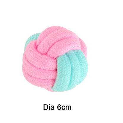 Cotton Knot Rope Dog Toy Set