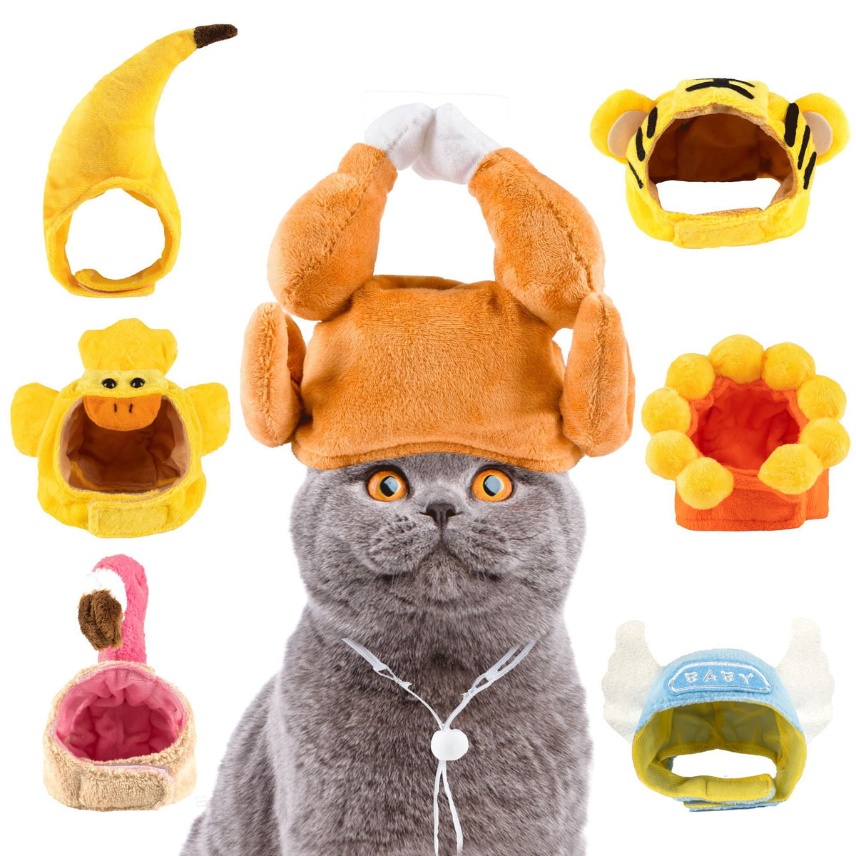 Chicken Leg Novelty Pet Hat