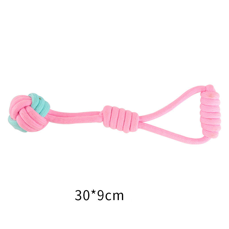 Cotton Knot Rope Dog Toy Set