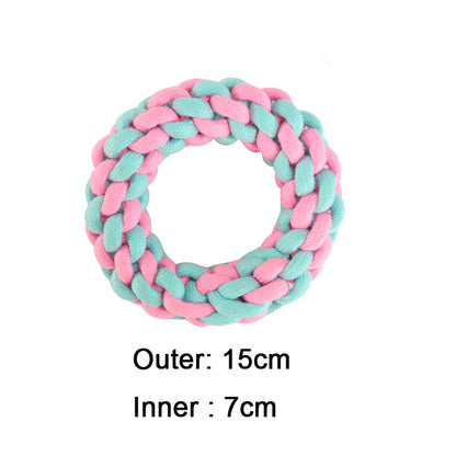 Cotton Knot Rope Dog Toy Set
