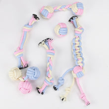 Cotton Knot Rope Dog Toy Set